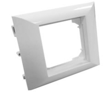 INSTA PM-45 - Суппорт для розетки  45x45 на 2 модуля | 73909 | Ecoplast